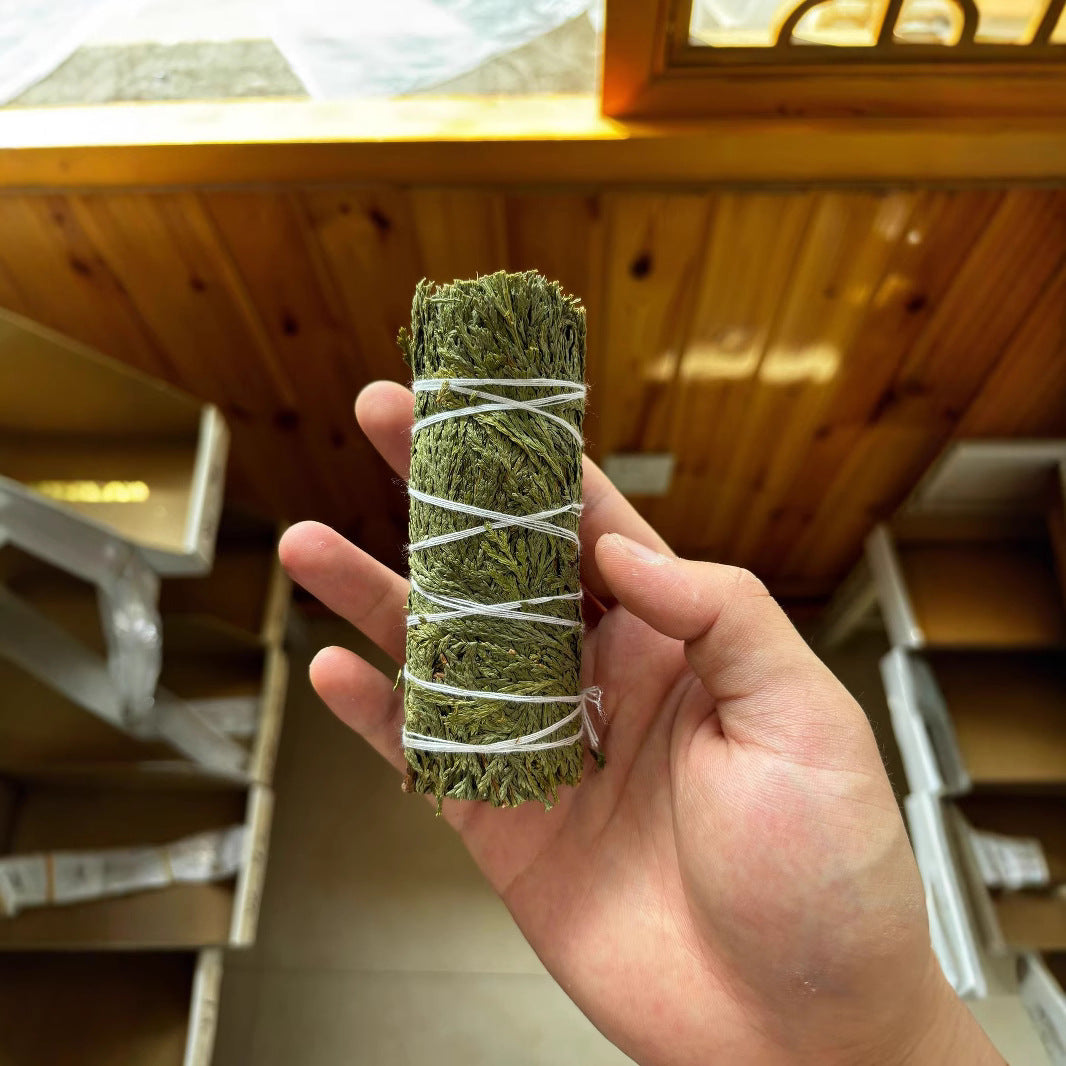 Natural North American Cedar Smudge Stick | California Cedar Incense Stick | Prayer & Meditation White Sage