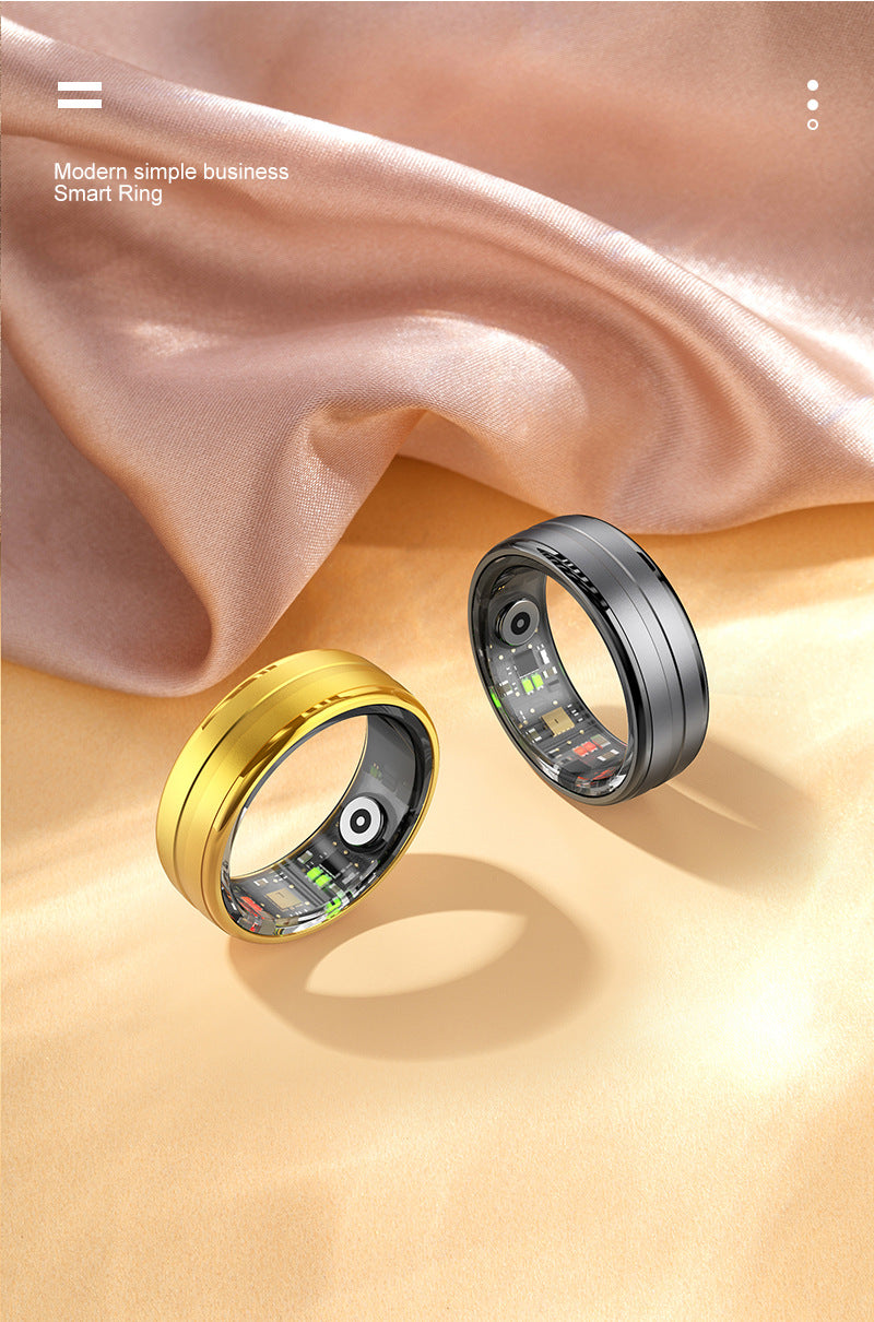 New R06 Smart Ring – Waterproof BP/SpO2/Sleep/Heart Rate/Step Tracking, Multi-Sport Modes