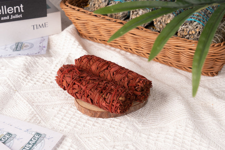 Natural North American Cedar Smudge Stick | California Cedar Incense Stick | Prayer & Meditation White Sage