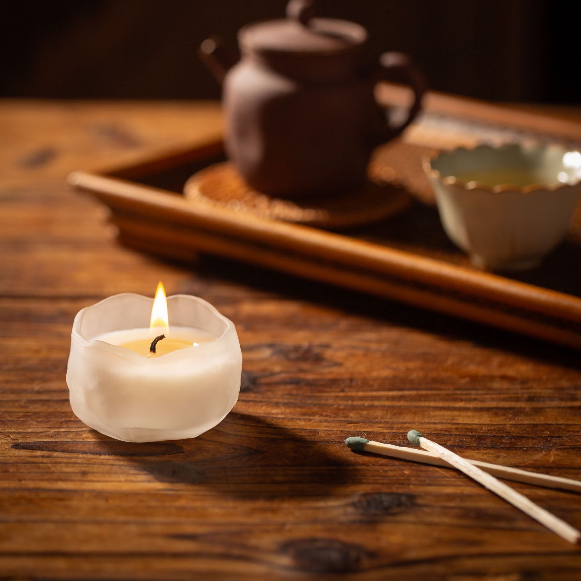 Chinese Style Yoga & Meditation Aromatherapy Soy Wax Candle (Multiple Scents & Colors) - 35g, 6H Burn Time