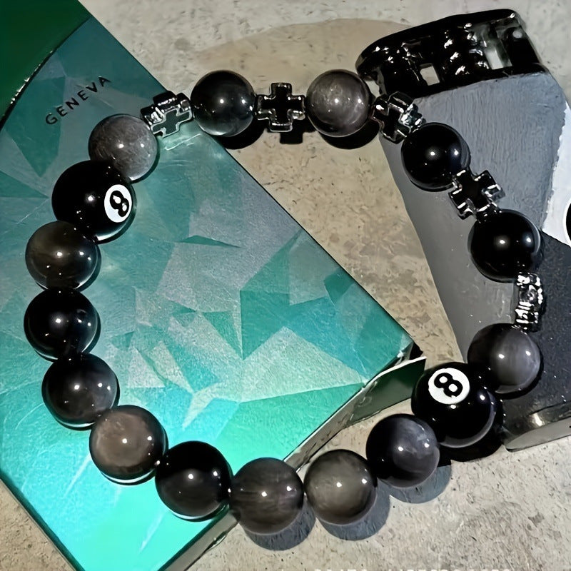 Volcanic Stone Energy Bracelet for Men & Women - Meditation Yoga Fashion Jewelry