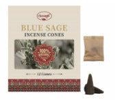 Incense Cones - White Sage/Palo Santo/Cedar/Lavender/Lemongrass/Rosemary/Eucalyptus | Space Cleansing | Meditation Yoga Home