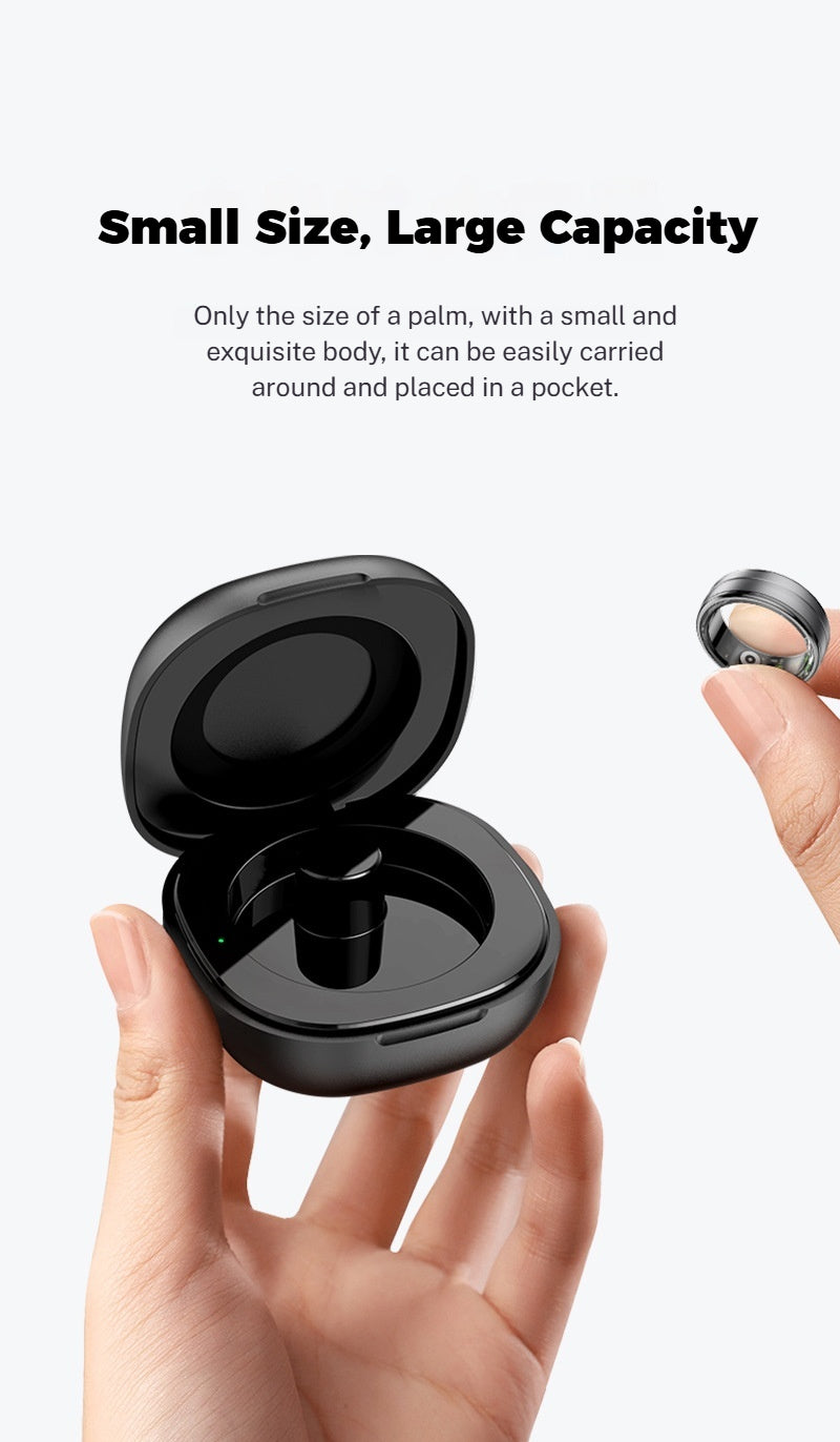 New R06 Smart Ring – Waterproof BP/SpO2/Sleep/Heart Rate/Step Tracking, Multi-Sport Modes