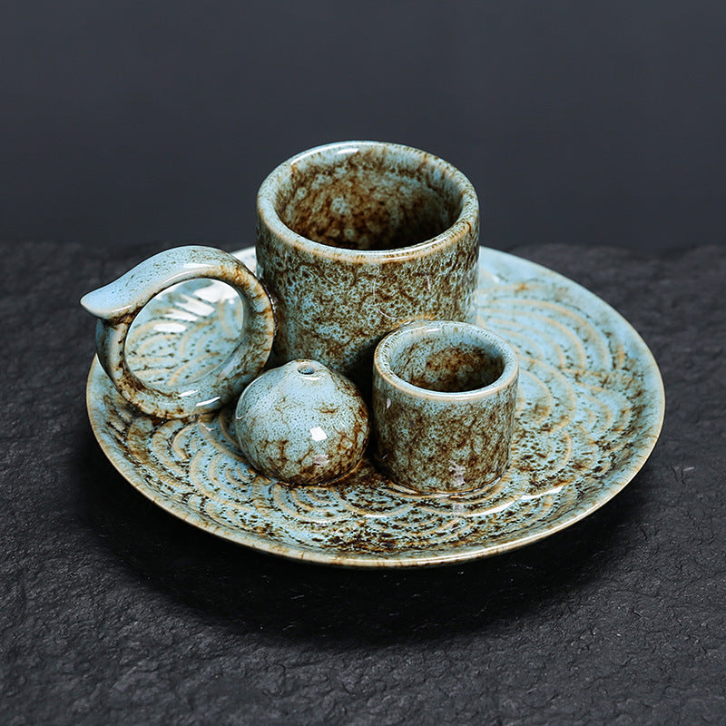 Palo Santo Holder | Sage Burner Tray | Ceramic Incense Burner | Meditation & Zen Aromatherapy | Multi-Functional Home Decor