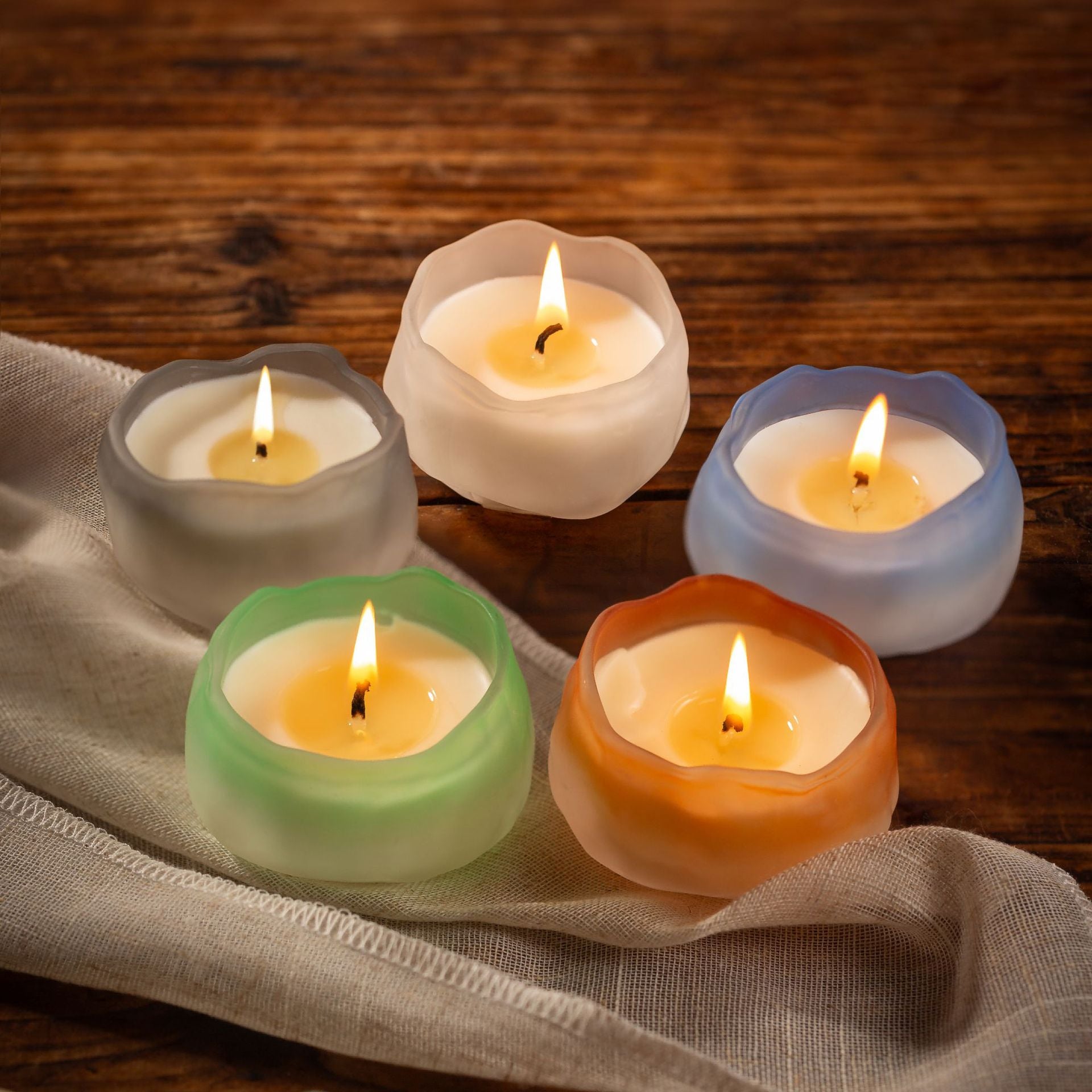 Chinese Style Yoga & Meditation Aromatherapy Soy Wax Candle (Multiple Scents & Colors) - 35g, 6H Burn Time