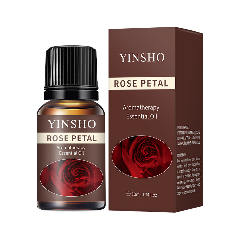 【Meditation Essential Oil】YINSHO Aromatherapy Oil 10ml - Oil-Soluble for Diffuser Stone/Candle, 15 Scents (Lavender/Orange/White Tea) | Sleep Aid & Stress Relief