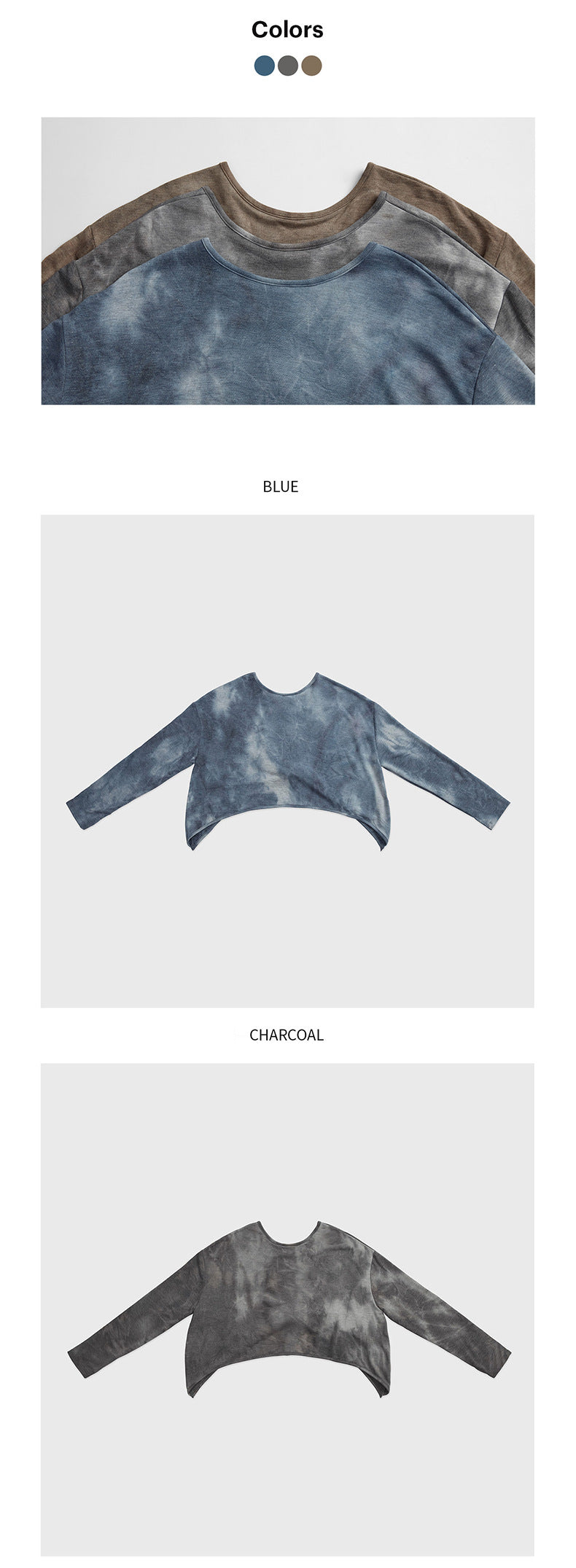 Tie-Dye Camouflage Long Sleeve Yoga Tops for Women, Short Cropped Sports Shirt with Back Cutout, Moisture-Wicking Workout Tee