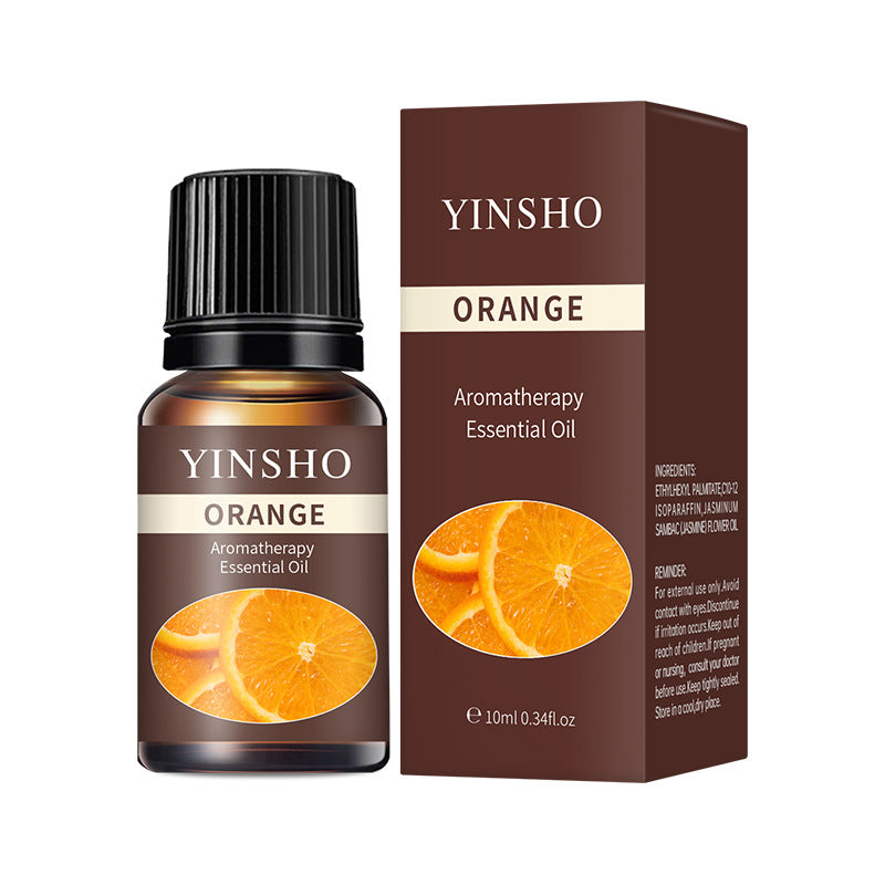 【Meditation Essential Oil】YINSHO Aromatherapy Oil 10ml - Oil-Soluble for Diffuser Stone/Candle, 15 Scents (Lavender/Orange/White Tea) | Sleep Aid & Stress Relief