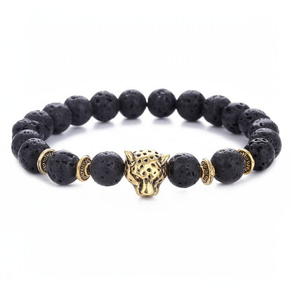Volcanic Stone Energy Bracelet for Men & Women - Meditation Yoga Fashion Jewelry