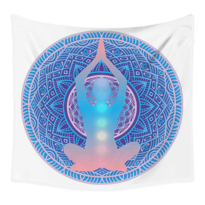 Lotus Seven Stars Tapestry Nordic Style Yoga Meditation Wall Hanging Hand Washable Home Decor (mutiple options)