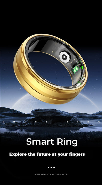 New R06 Smart Ring – Waterproof BP/SpO2/Sleep/Heart Rate/Step Tracking, Multi-Sport Modes