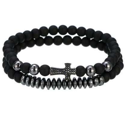Volcanic Stone Energy Bracelet for Men & Women - Meditation Yoga Fashion Jewelry