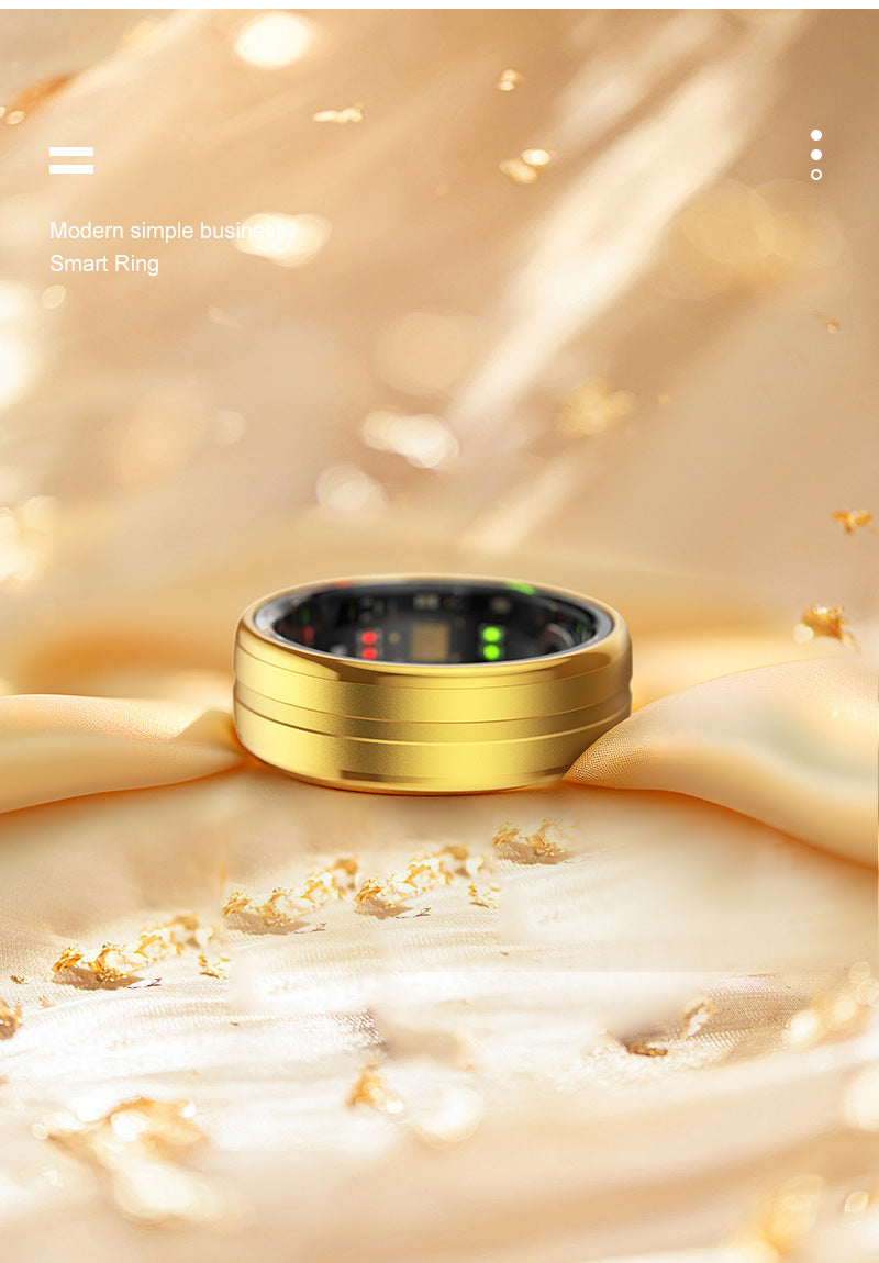 New R06 Smart Ring – Waterproof BP/SpO2/Sleep/Heart Rate/Step Tracking, Multi-Sport Modes