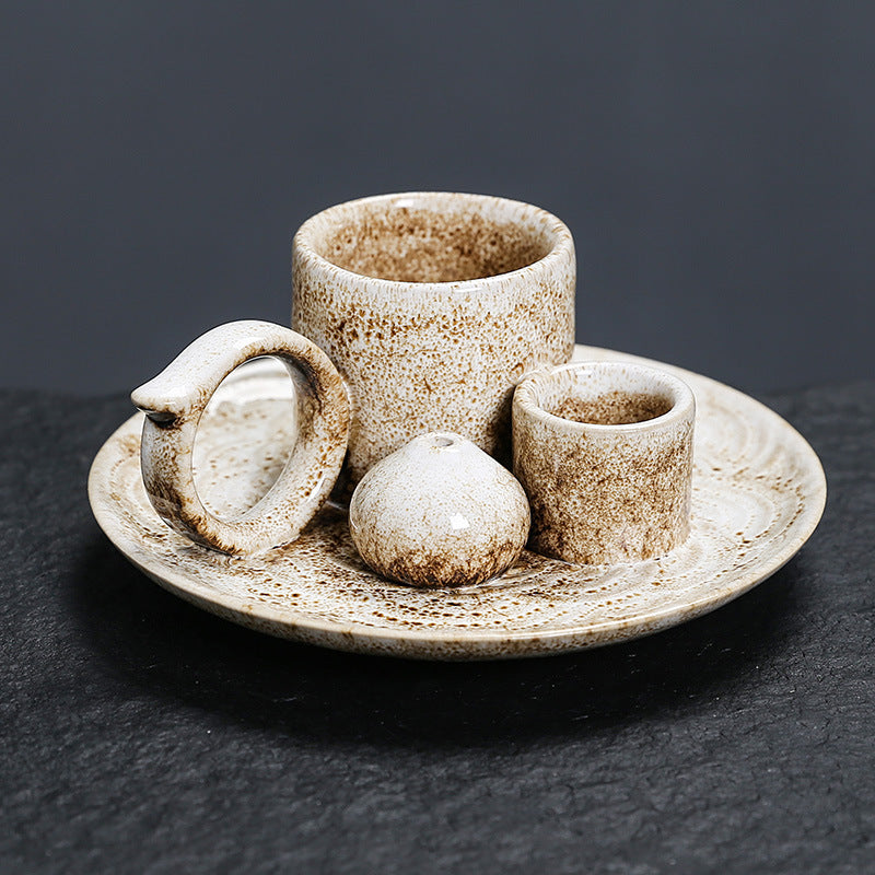 Palo Santo Holder | Sage Burner Tray | Ceramic Incense Burner | Meditation & Zen Aromatherapy | Multi-Functional Home Decor