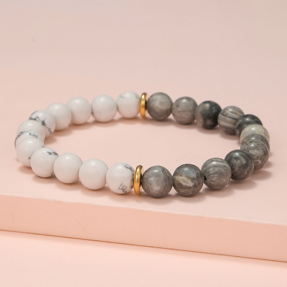Volcanic Stone Energy Bracelet for Men & Women - Meditation Yoga Fashion Jewelry