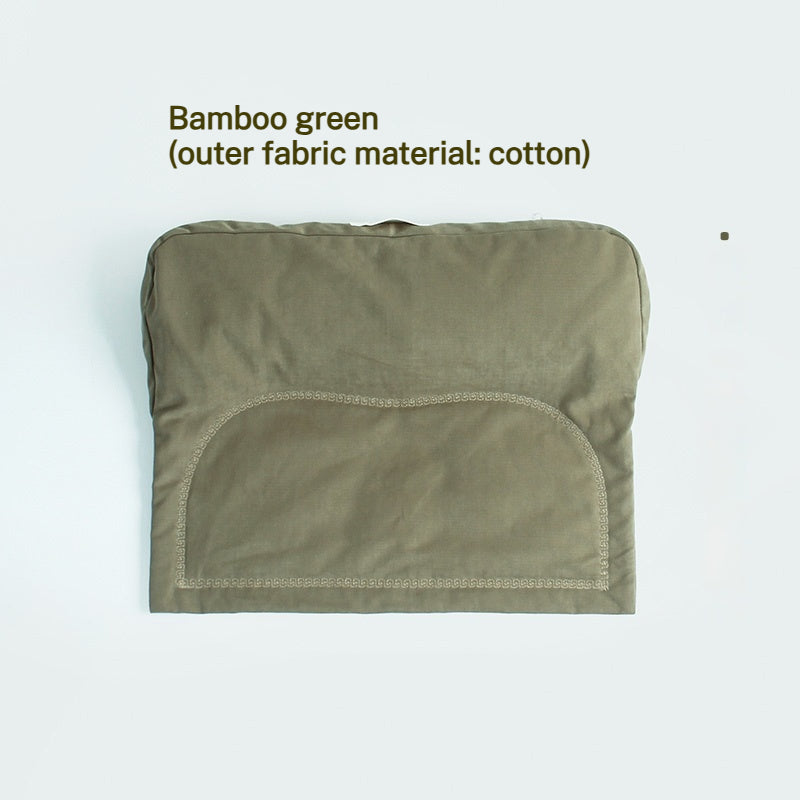 Retro Buckwheat Meditation Cushion - Ergonomic Tailbone Support Pillow for Yoga, Zen Sitting