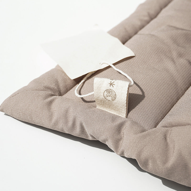 Tailbone Support Buckwheat Meditation Cushion – Simple & Comfortable Zen Sitting Pillow for Yoga, Floor, Balcony