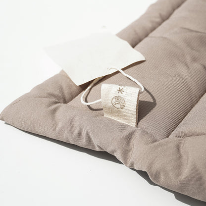 Tailbone Support Buckwheat Meditation Cushion – Simple & Comfortable Zen Sitting Pillow for Yoga, Floor, Balcony