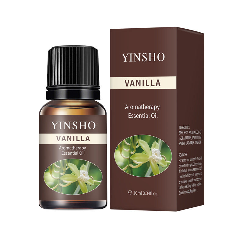 【Meditation Essential Oil】YINSHO Aromatherapy Oil 10ml - Oil-Soluble for Diffuser Stone/Candle, 15 Scents (Lavender/Orange/White Tea) | Sleep Aid & Stress Relief