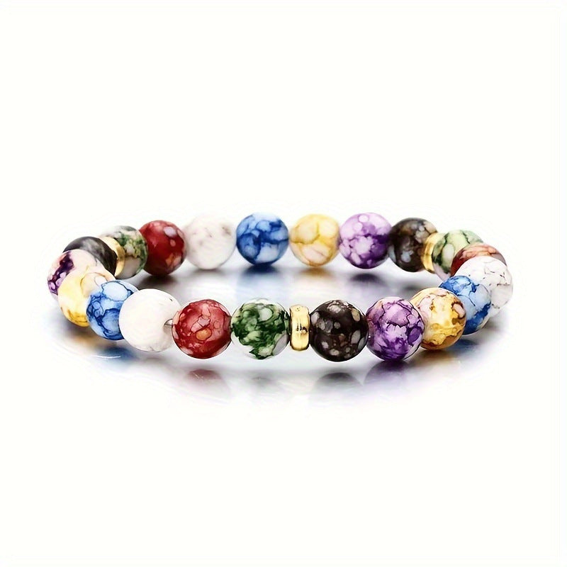 Volcanic Stone Energy Bracelet for Men & Women - Meditation Yoga Fashion Jewelry