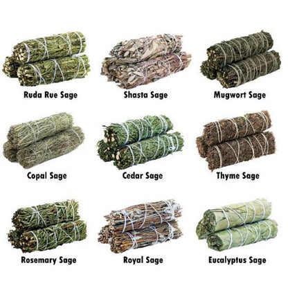 Natural North American Cedar Smudge Stick | California Cedar Incense Stick | Prayer & Meditation White Sage