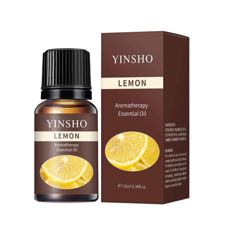 【Meditation Essential Oil】YINSHO Aromatherapy Oil 10ml - Oil-Soluble for Diffuser Stone/Candle, 15 Scents (Lavender/Orange/White Tea) | Sleep Aid & Stress Relief