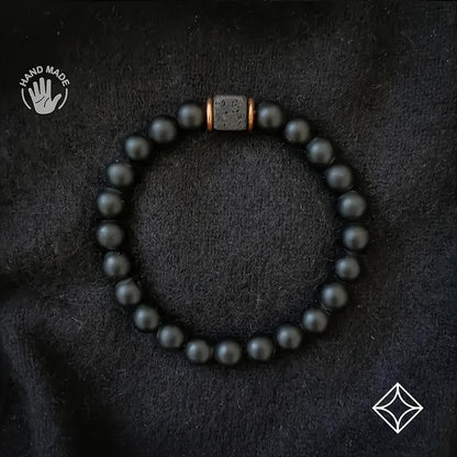 Volcanic Stone Energy Bracelet for Men & Women - Meditation Yoga Fashion Jewelry