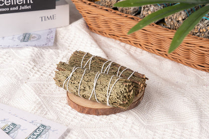 Natural North American Cedar Smudge Stick | California Cedar Incense Stick | Prayer & Meditation White Sage