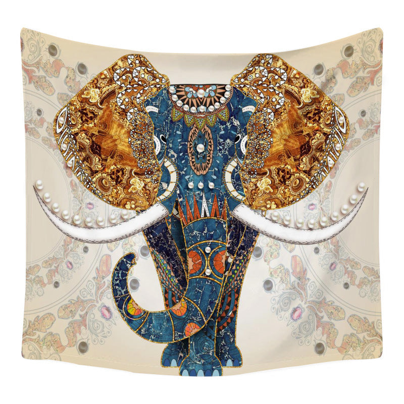 Lotus Seven Stars Tapestry Nordic Style Yoga Meditation Wall Hanging Hand Washable Home Decor (mutiple options)