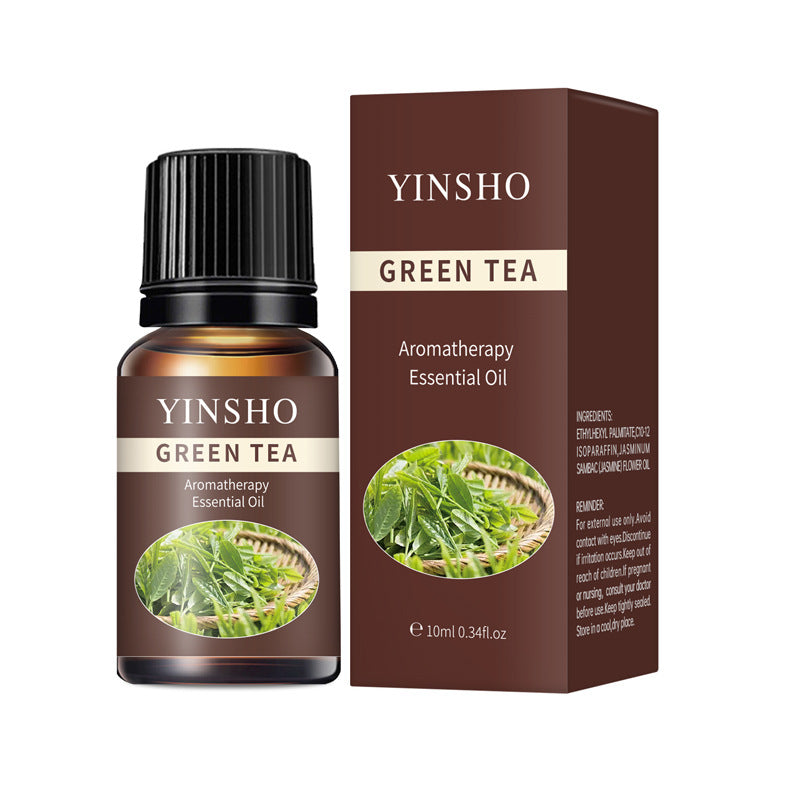 【Meditation Essential Oil】YINSHO Aromatherapy Oil 10ml - Oil-Soluble for Diffuser Stone/Candle, 15 Scents (Lavender/Orange/White Tea) | Sleep Aid & Stress Relief
