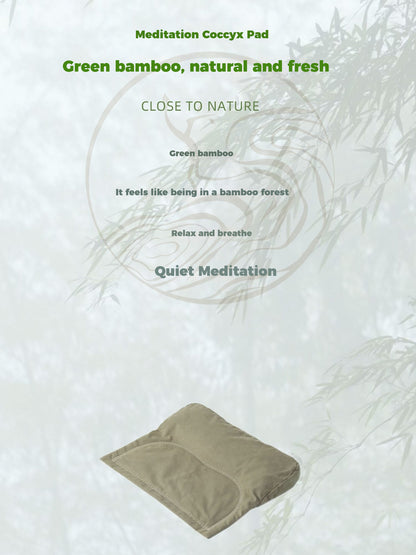 Retro Buckwheat Meditation Cushion - Ergonomic Tailbone Support Pillow for Yoga, Zen Sitting