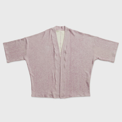 Women's Cardigan Meditation Yoga Jacket - Outdoor Travel Minimalist Windproof Robe (Light Pink/Light Yellow/Mint Green)