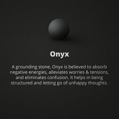 Men's Lava Stone & Black Onyx Bracelet – Meditation Grounding Jewelry for Strength & Mindfulness