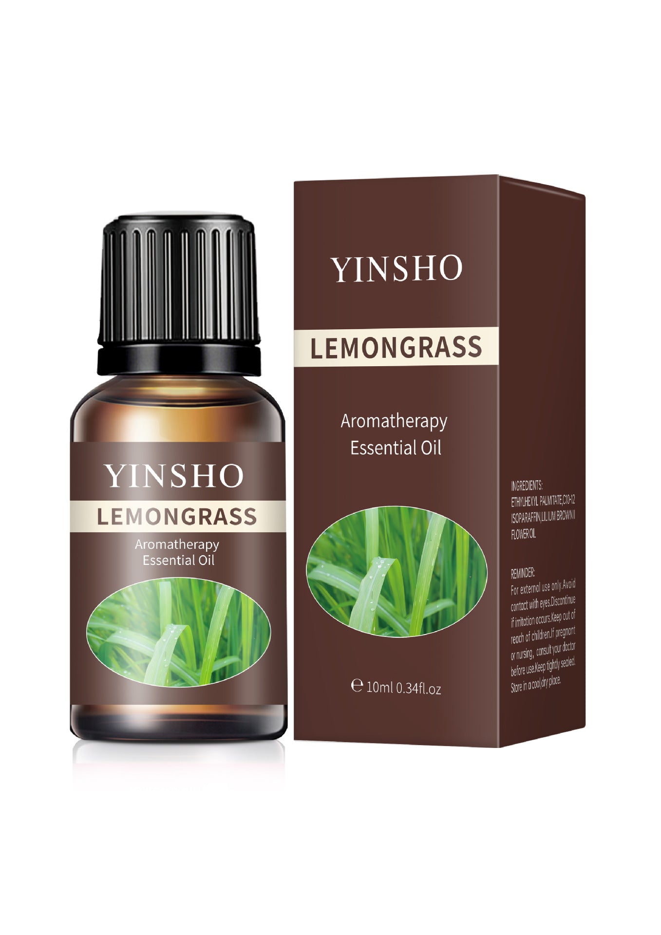 【Meditation Essential Oil】YINSHO Aromatherapy Oil 10ml - Oil-Soluble for Diffuser Stone/Candle, 15 Scents (Lavender/Orange/White Tea) | Sleep Aid & Stress Relief