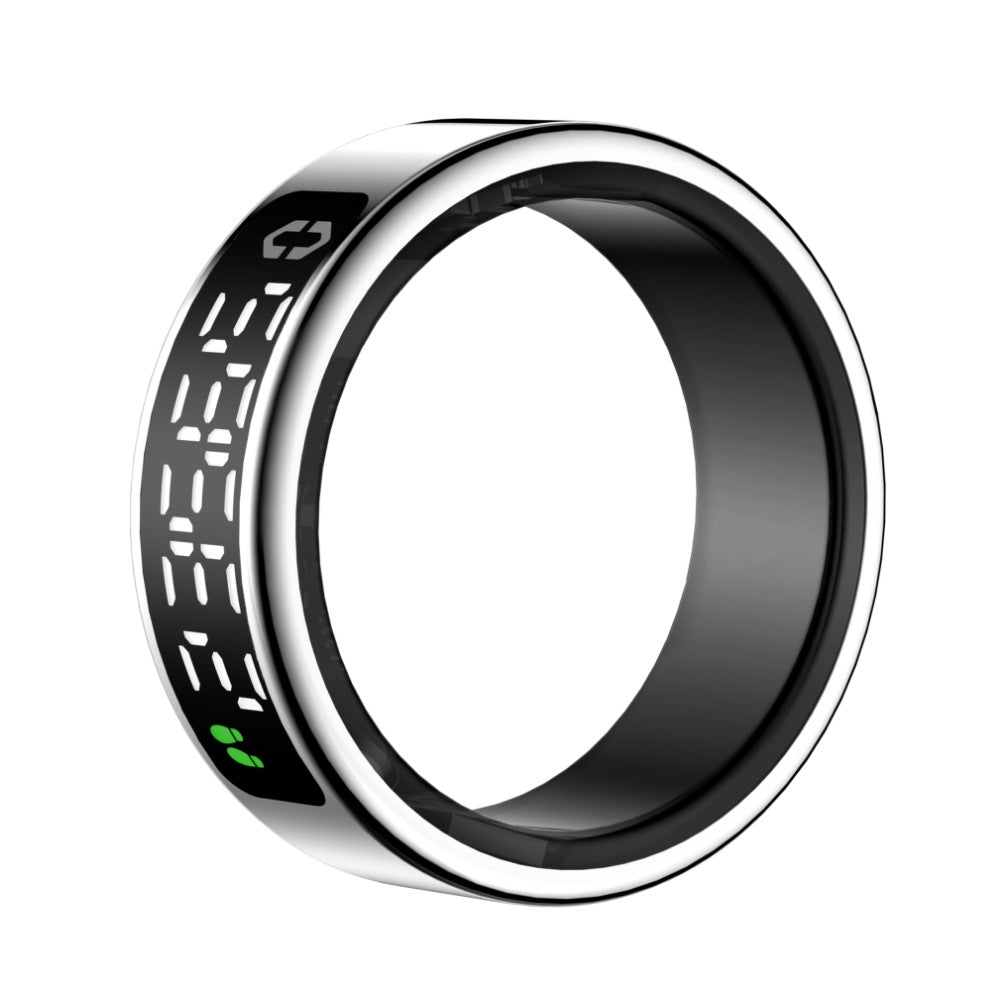 SY01 Smart Ring with Display – Health Monitor for Heart Rate, SpO2, Sleep Tracking, Gesture Control, Long Battery Life, IP68 Waterproof